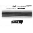 JVC JR-S600 Manual de Usuario