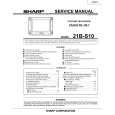 SHARP 21BS10 Service Manual