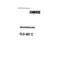 ZANUSSI FLS401C Owners Manual