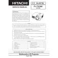 HITACHI PJ-TX300 Instrukcja Serwisowa