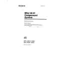 SONY MHC-RX55 Instrukcja Obsługi