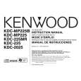 KENWOOD KDC-MP225B Owners Manual