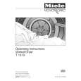 MIELE T1515A Owners Manual