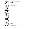 KENWOOD UD70 Owners Manual