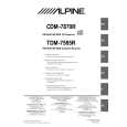 ALPINE CDM7870R Owners Manual