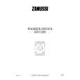 ZANUSSI ZJD1285 Owners Manual