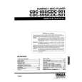 YAMAHA CDC555 Service Manual
