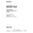 SONY DME-7000 Manual del propietario