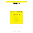 ZANUSSI TDS372TW Owners Manual