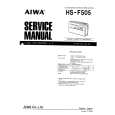 AIWA HS-F505 Instrukcja Serwisowa