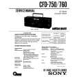 SONY CFD760 Service Manual