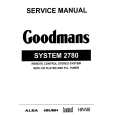 GOODMANS S2780 Instrukcja Serwisowa