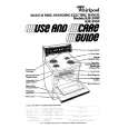 WHIRLPOOL RJE390PW Manual de Usuario