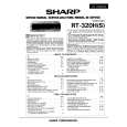SHARP RT320H/S Instrukcja Serwisowa