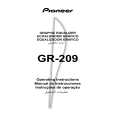PIONEER GR-209/SDXCN Owners Manual