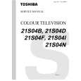 TOSHIBA 21S04F Service Manual