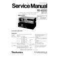 TECHNICS RSM250 Service Manual