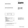 SANYO SRT-7168P Service Manual