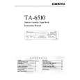 ONKYO TA6510 Owners Manual
