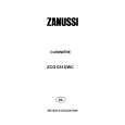 ZANUSSI ZCG051GWC Owners Manual