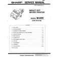 SHARP M-820 Service Manual