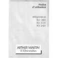 ARTHUR MARTIN ELECTROLUX RU1801W-1 Owners Manual