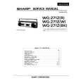 SHARP WQ271Z Instrukcja Serwisowa