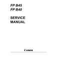 CANON FP B45 Instrukcja Serwisowa