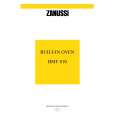 ZANUSSI BMF810W Owners Manual