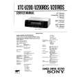 SONY XTCU201RDS Service Manual