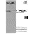 AIWA CTFX929 Manual de Usuario