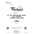 WHIRLPOOL SF5100SRW2 Parts Catalog