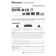 PIONEER DVR-A10XLA/KBXV/5 Owners Manual