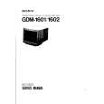 SONY GDM1602 Service Manual