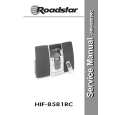 ROADSTAR HIF8581RC Instrukcja Serwisowa