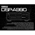 YAMAHA DSP-A990 Owners Manual