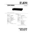 SONY ST-JX741 Service Manual