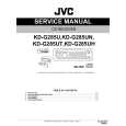 JVC KD-G285UN Manual de Servicio