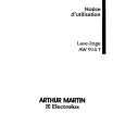 ARTHUR MARTIN ELECTROLUX AW914T Owners Manual