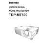 TOSHIBA TDP-MT500 Owners Manual