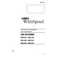 WHIRLPOOL ADN 601 Installation Manual