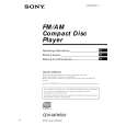 SONY CDX-MP450X Owners Manual
