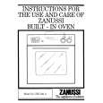 ZANUSSI FBi523/A-X Owners Manual