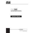 AKAI RE32 Owners Manual
