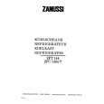 ZANUSSI ZFT144 Owners Manual