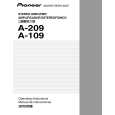 PIONEER A-209/SDFXJ Owners Manual
