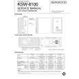 KENWOOD KSW8100 Instrukcja Serwisowa