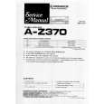 PIONEER AZ370 Service Manual