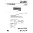 SONY XR4890 Service Manual