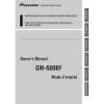 PIONEER GM-6000F/XR/EW Manual de Usuario